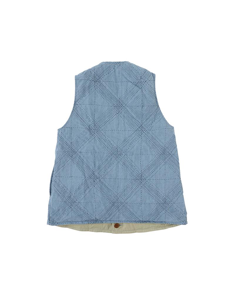 KORA DOWN VEST SASHIKO | Visvim Official North American Web